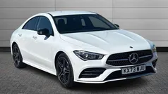 White Used 2023 Mercedes CLA200 AMG Line Premium Coupe | £27,950 (Fair price)