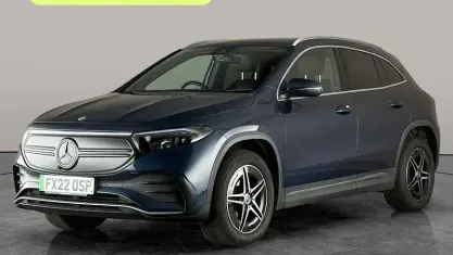 Used Mercedes EQA250 AMG line 139 kW (190 HP) 2022 Blue SUV