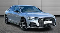 Silver Used 2023 Audi A8 Black Edition Sedan | £58,991 (Fair price)