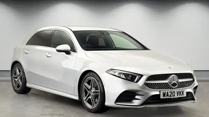 Używany Mercedes A200 AMG line 163 KM (119 kW) 2019 Srebrny Hatchback