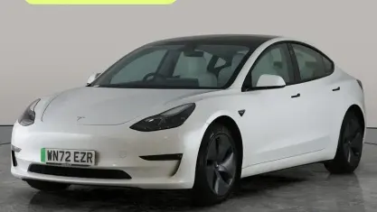 Used Tesla Model 3 Long Range AWD 366 kW (498 HP) 2022 White Sedan