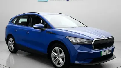 Used Skoda Enyaq iV ecoSuite 150 kW (204 HP) 2021 Blue SUV