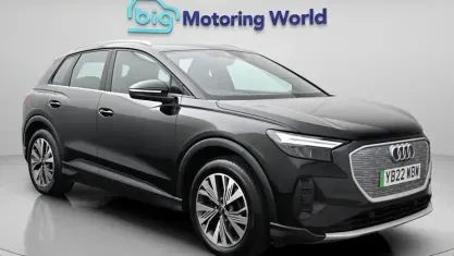 Used Audi Q4 e-tron Sport 125 kW (170 HP) 2022 Black SUV