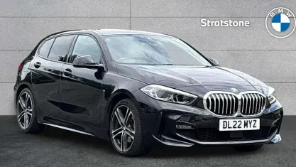 Used BMW 118 M Sport 136 HP (100 kW) 2022 Black Hatchback