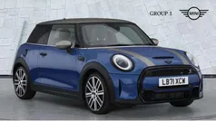 Blue Used 2021 Mini Cooper S Exclusive Hatchback | £20,995 (Fair price)