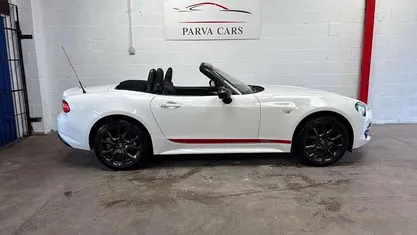 Used Fiat 124 Spider S 140 HP (102 kW) 2018 White Cabriolet