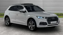 White Used 2018 Audi Q5 S-Line SUV | £23,999 (Fair price)