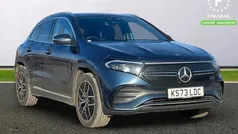 Blue Used 2023 Mercedes EQA350 AMG Line Premium SUV | £24,399 (Fair price)