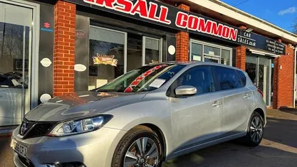 Used Nissan Pulsar N-Connecta 116 HP (85 kW) 2017 Silver Hatchback