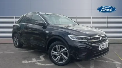 Used VW T-Roc R-line 150 HP (110 kW) 2023 Black SUV