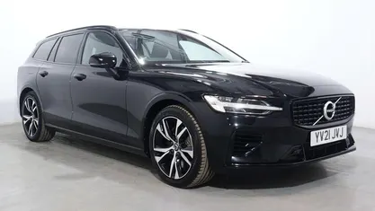 Black Used 2021 Volvo V60 R-Design Estate | £21,600 (Fair price)
