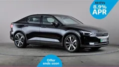 Black Used 2022 Polestar 2 Long Range Dual motor Sedan | £20,197 (Fair price)