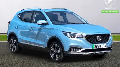Used MG ZS Exclusive 105 kW (143 HP) 2021 Blue SUV
