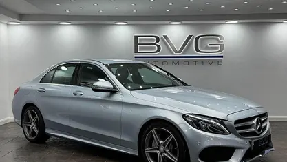 Used Mercedes C220 AMG line 170 HP (125 kW) 2017 Sedan