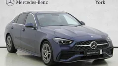 Blue Used 2024 Mercedes C200 AMG line Sedan | £32,500 (Fair price)