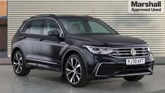 Black Used 2020 VW Tiguan R-line SUV | £20,356 (Fair price)