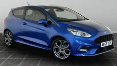 Blue Used 2019 Ford Fiesta ST-Line Hatchback | £7,195 (Fair price)
