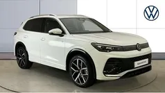 White New 2024 VW Tiguan R-line SUV | £35,817 (Fair price)
