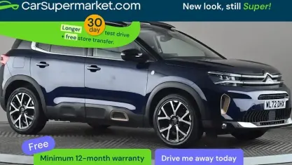 Begagnad Citroën C5 131 HK (96 kW) 2022 Blå Halvkombi