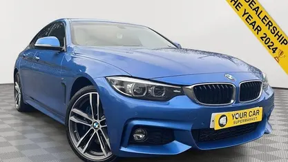 Used BMW 430 M Sport 258 HP (189 kW) 2019 Blue Coupe