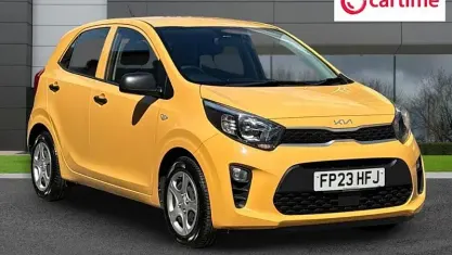 Used Kia Picanto 67 HP (49 kW) 2023 Yellow Hatchback