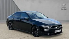 Black Used 2022 Mercedes A35 AMG Premium Plus Sedan | £33,495 (Fair price)
