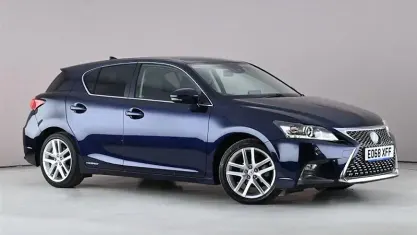 Used Lexus CT200h Luxury Line 136 HP (100 kW) 2018 Blue Hatchback