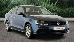 Blue Used 2017 VW Jetta S Sedan | £8,490 (Fair price)