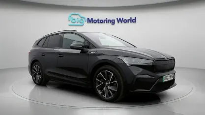 Used Skoda Enyaq iV SportLine 194 kW (265 HP) 2022 Black SUV
