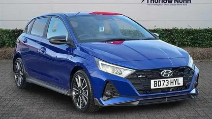 Used Hyundai i20 N Line 120 HP (88 kW) 2023 Blue Hatchback