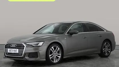 Grey Used 2021 Audi A6 S-Line Sedan | £20,893 (Fair price)