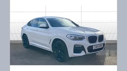 White Used 2019 BMW X4 M Sport SUV | £20,299 (Fair price)