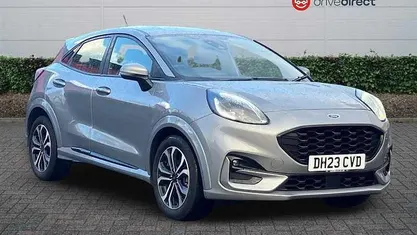 Silver Used 2023 Ford Puma ST-Line Hatchback | £15,544 (Fair price)