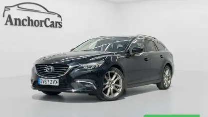 Used Mazda 6 Inclusive 175 HP (128 kW) 2017 Black Estate