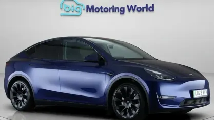 Used Tesla Model Y Long Range RWD 378 kW (514 HP) 2023 Blue SUV