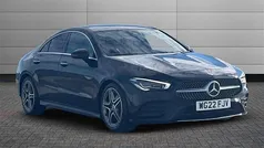 Black Used 2022 Mercedes CLA180 AMG Line Premium Plus Sedan | £24,595 (Fair price)