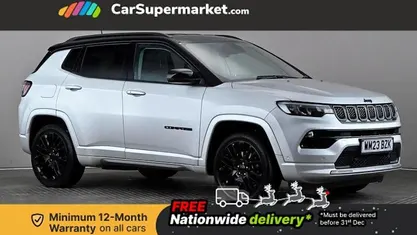 Silver/black Used 2023 Jeep Compass SUV | £17,197 (Fair price)