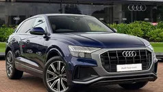 Blue Used 2022 Audi Q8 S-Line SUV | £42,980 (Fair price)