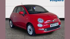 Red Used 2023 Fiat 500 Hatchback | £10,395 (Fair price)