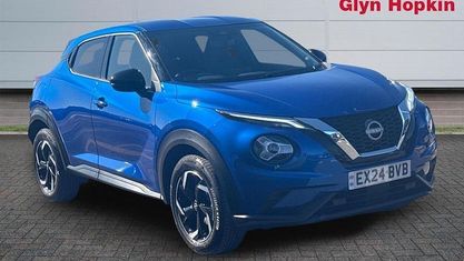 Second-hand Nissan Juke N-Connecta 114 CP (83 kW) 2023 Albastru SUV