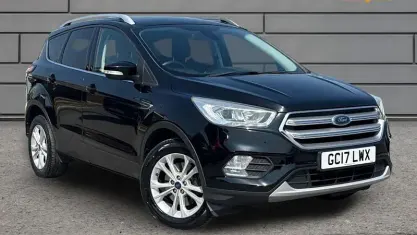 Used Ford Kuga Titanium 150 HP (110 kW) 2017 Black SUV