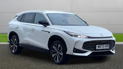New MG HS SE 170 HP (125 kW) 2025 White SUV