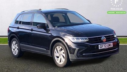 Używany VW Tiguan Life 150 KM (110 kW) 2022 Czarny SUV