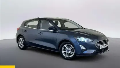Begagnad Ford Focus Zetec 120 HK (88 kW) 2020 Blå Halvkombi