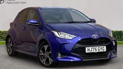 Used Toyota Yaris Design 116 HP (85 kW) 2025 Juniper blue Hatchback