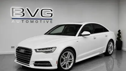 Begagnad Audi A6 S-Line 190 HK (139 kW) 2017 Vit Sedan
