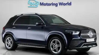 Used Mercedes GLE300 AMG line 272 HP (200 kW) 2022 Blue SUV