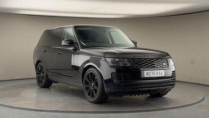 Gebraucht Land Rover Range Rover Vogue SE 404 PS (297 kW) 2020 Schwarz SUV