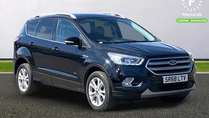 Used Ford Kuga Titanium 182 HP (133 kW) 2018 Black SUV