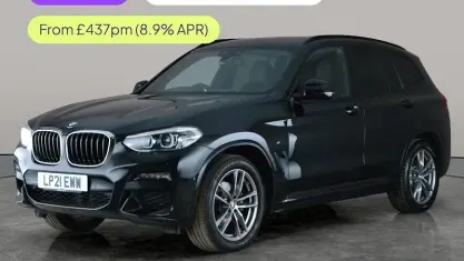 Used BMW X3 M Sport 190 HP (139 kW) 2021 Black SUV